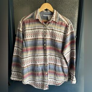 Vintage Southwestern Style Button Down Shirt